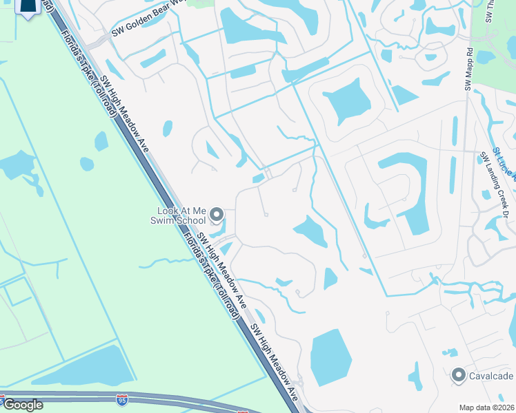 map of restaurants, bars, coffee shops, grocery stores, and more near 5552 Southwest Bellflower Court in Palm City