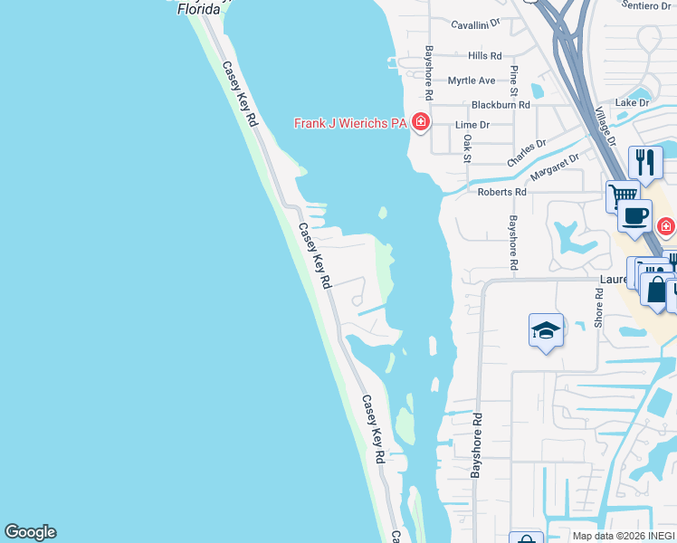 1106 Casey Key Road, Nokomis FL - Walk Score