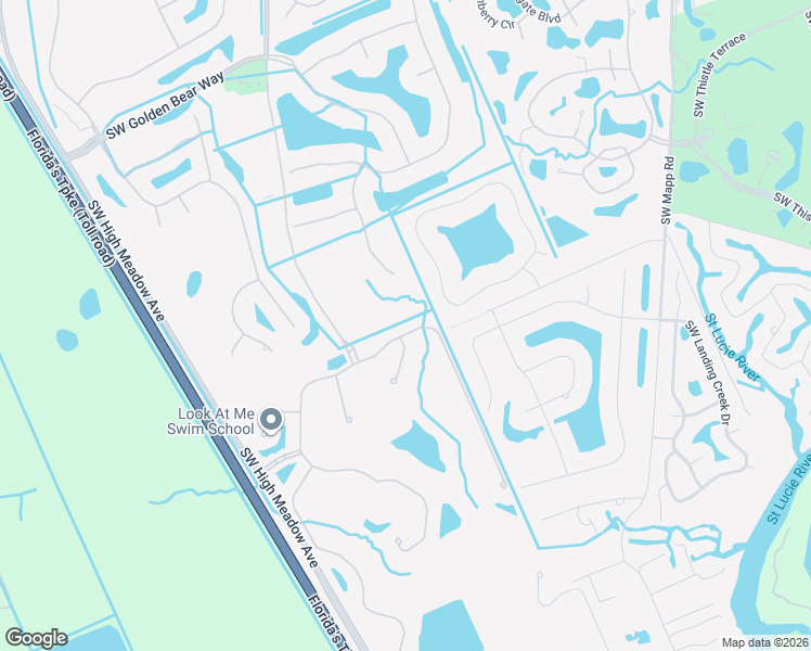 map of restaurants, bars, coffee shops, grocery stores, and more near 5278 Southwest Longspur Lane in Palm City