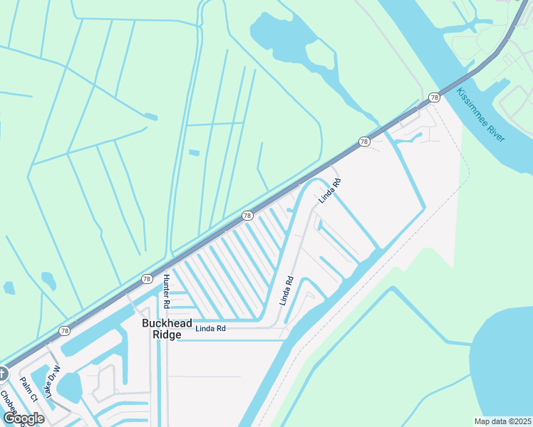 map of restaurants, bars, coffee shops, grocery stores, and more near 1025 3rd Street in Okeechobee