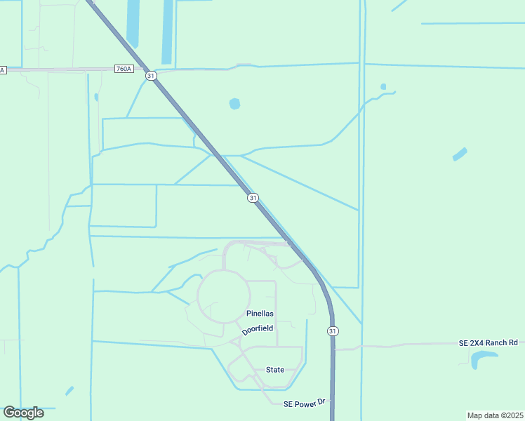 map of restaurants, bars, coffee shops, grocery stores, and more near 5871 Florida 31 in Arcadia