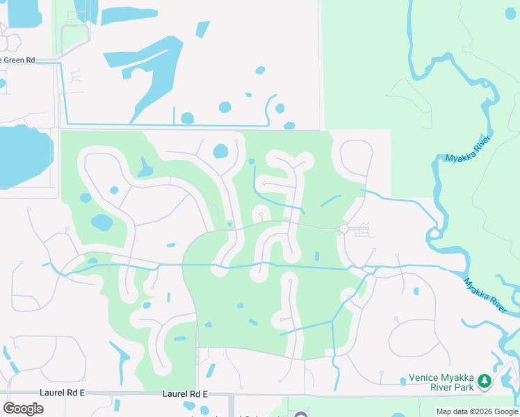 map of restaurants, bars, coffee shops, grocery stores, and more near 102 Lerida Court in Venice