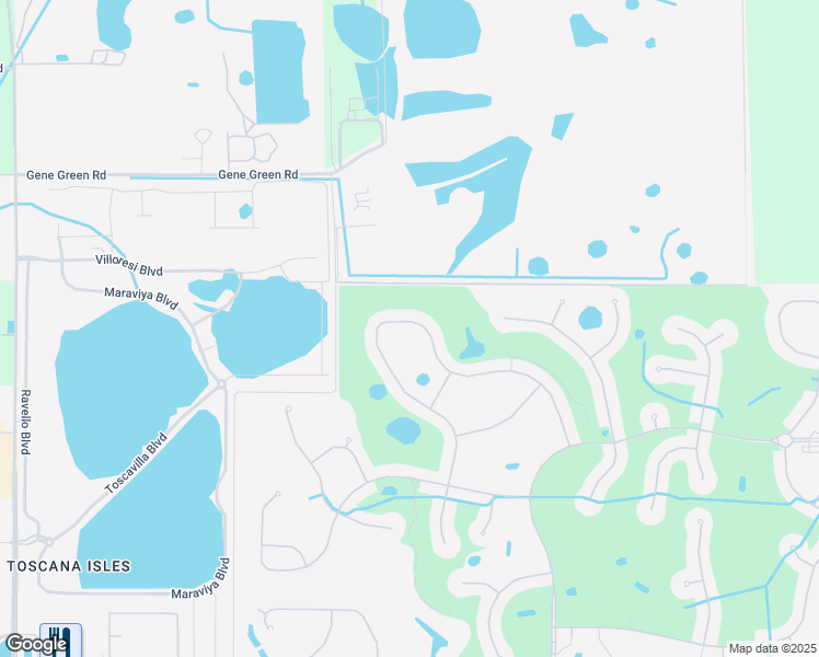 map of restaurants, bars, coffee shops, grocery stores, and more near 265 Montelluna Drive in Venice