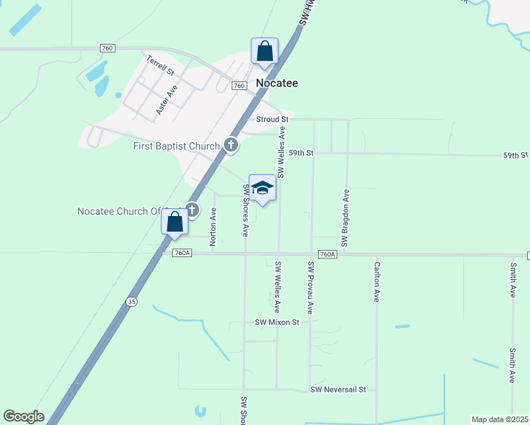 map of restaurants, bars, coffee shops, grocery stores, and more near 4846 Southwest Shores Avenue in Arcadia