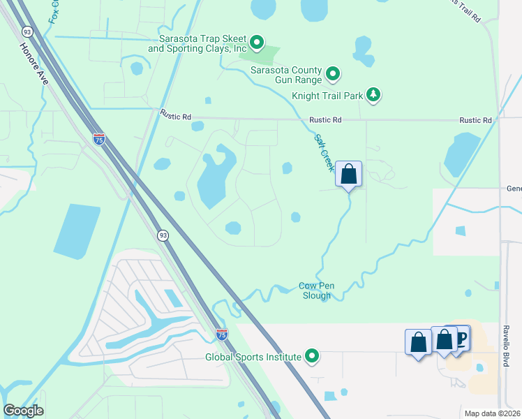 map of restaurants, bars, coffee shops, grocery stores, and more near in Sarasota County