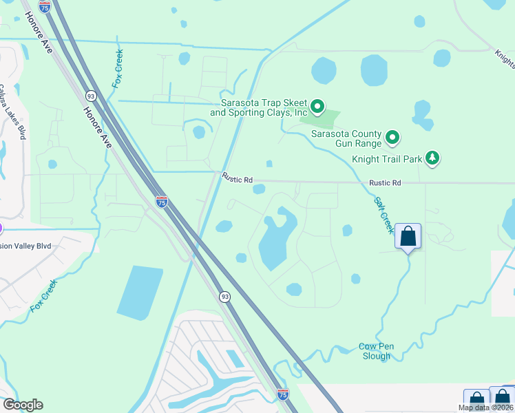 map of restaurants, bars, coffee shops, grocery stores, and more near 2940 Rustic Road in Nokomis