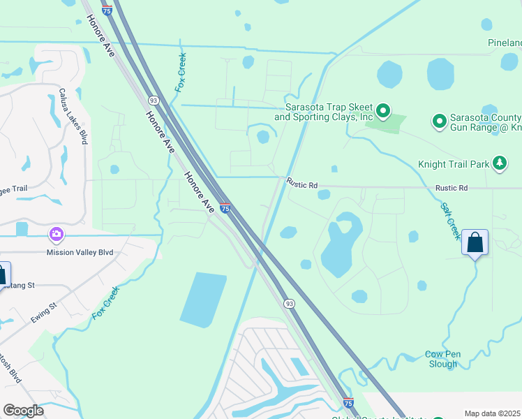 map of restaurants, bars, coffee shops, grocery stores, and more near 1700 Ranch Road in Nokomis