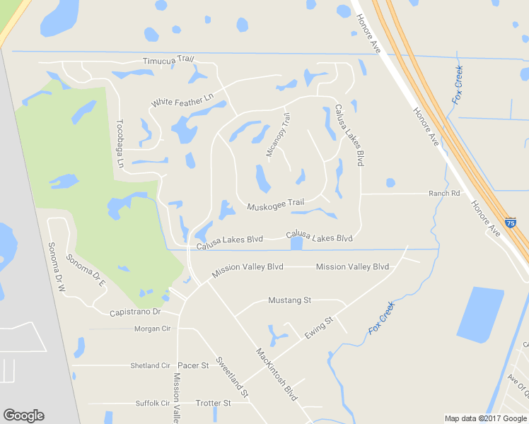 map of restaurants, bars, coffee shops, grocery stores, and more near 2134 Muskogee Trail in Nokomis