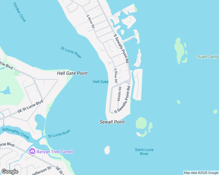 map of restaurants, bars, coffee shops, grocery stores, and more near 11 West High Point Road in Stuart