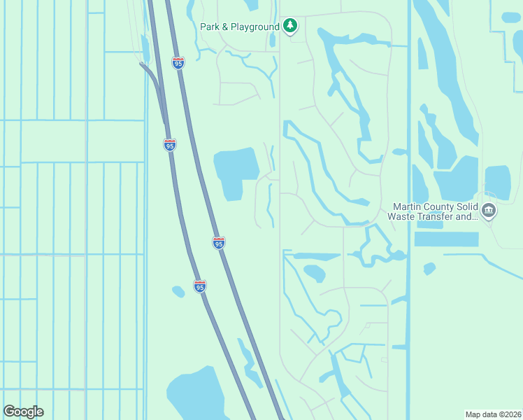 map of restaurants, bars, coffee shops, grocery stores, and more near 10352 Southwest Rookery Way in Palm City
