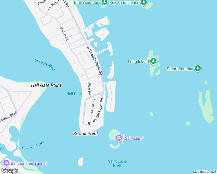 map of restaurants, bars, coffee shops, grocery stores, and more near 3 Island Road in Stuart