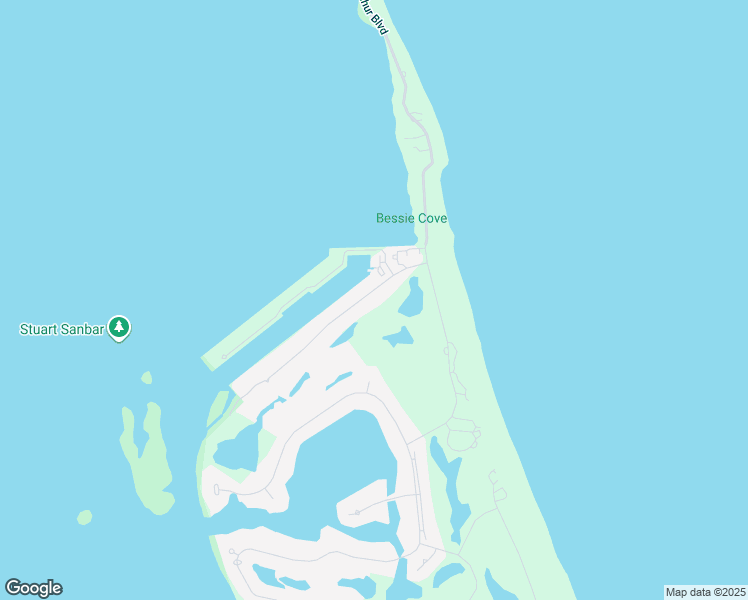 map of restaurants, bars, coffee shops, grocery stores, and more near 6860 Southeast South Marina Way in Stuart