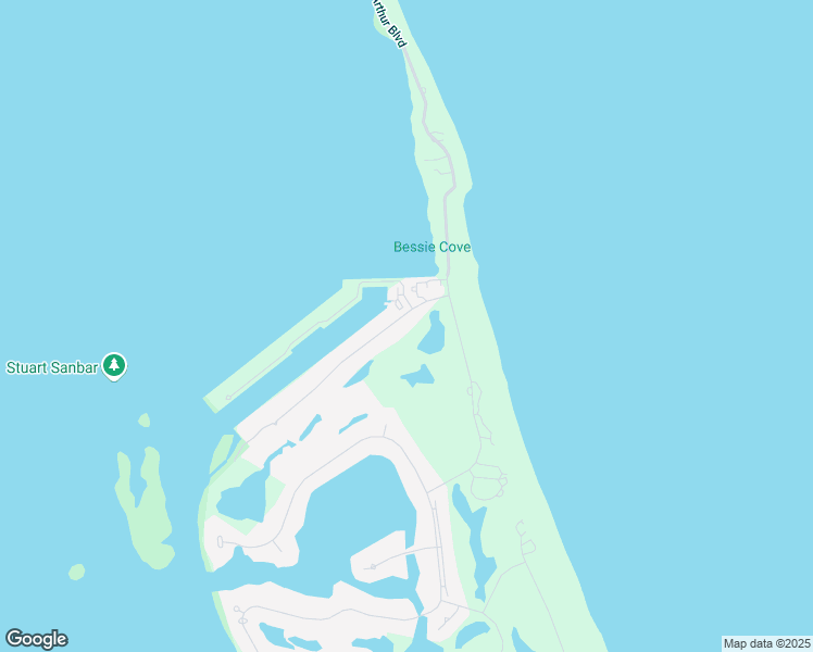 map of restaurants, bars, coffee shops, grocery stores, and more near 6860 Southeast South Marina Way in Stuart