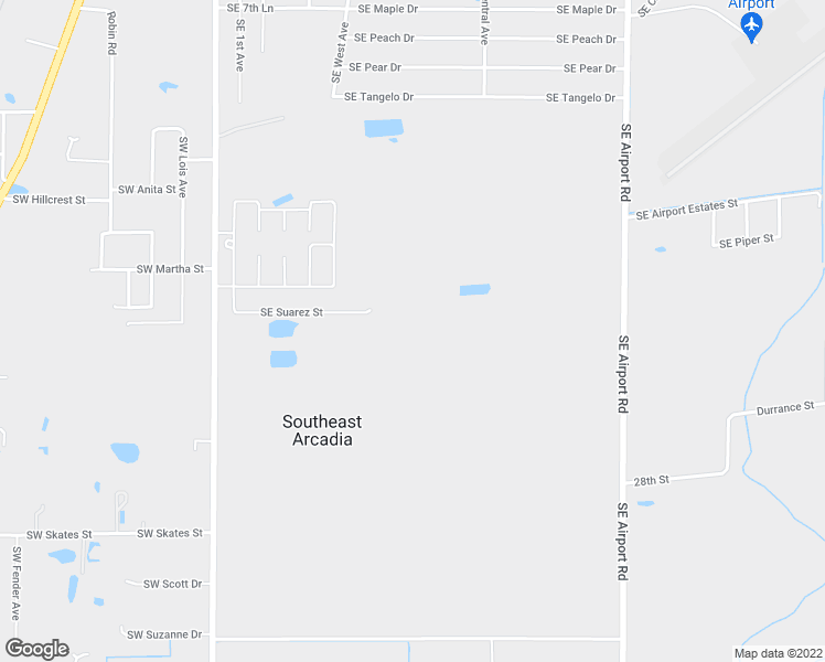 map of restaurants, bars, coffee shops, grocery stores, and more near in Southeast Arcadia