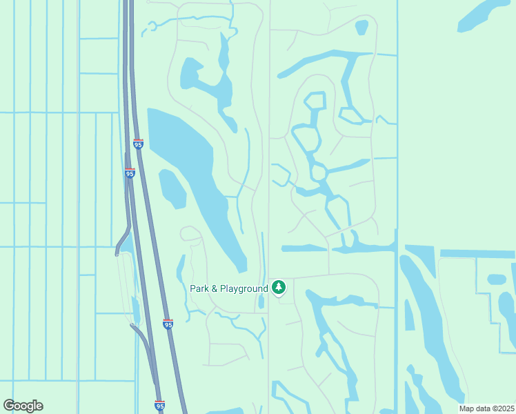 map of restaurants, bars, coffee shops, grocery stores, and more near 1207 Southwest Squire Johns Lane in Palm City