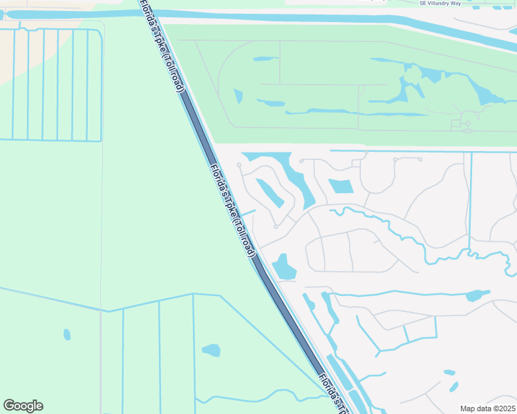 map of restaurants, bars, coffee shops, grocery stores, and more near 481 Southwest Sun Circle in Palm City