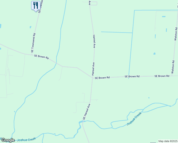 map of restaurants, bars, coffee shops, grocery stores, and more near 4644 Southeast Brown Road in Arcadia
