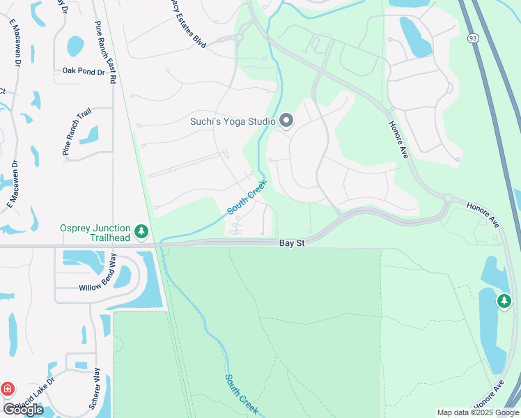 map of restaurants, bars, coffee shops, grocery stores, and more near Via Casa Boulevard in Sarasota