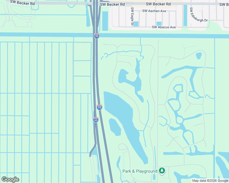 map of restaurants, bars, coffee shops, grocery stores, and more near 511 Southwest Squire Johns Lane in Palm City