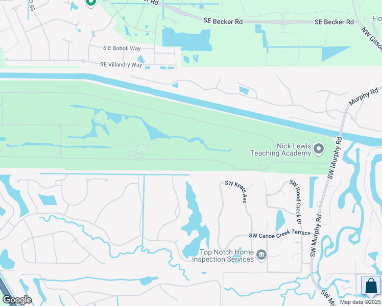 map of restaurants, bars, coffee shops, grocery stores, and more near 3975 Southwest Bimini Circle South in Palm City