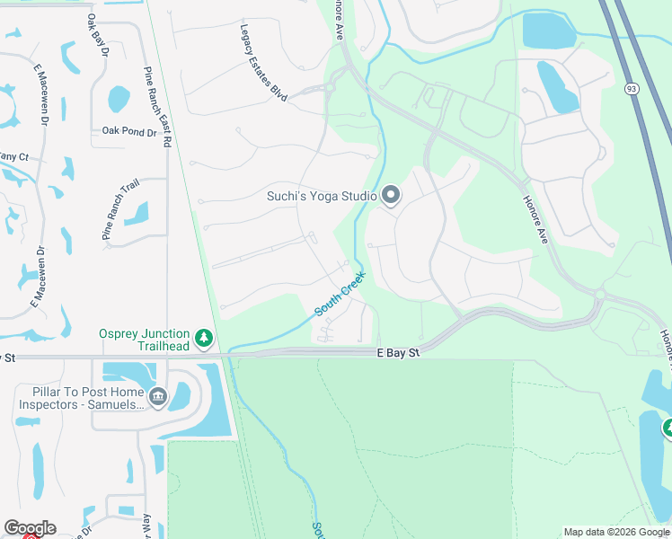 map of restaurants, bars, coffee shops, grocery stores, and more near 5346 Cicerone Street in Sarasota