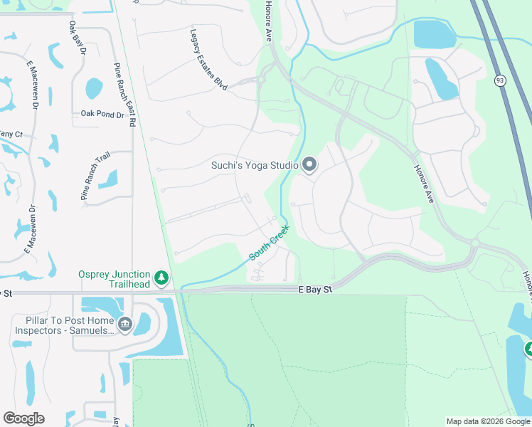 map of restaurants, bars, coffee shops, grocery stores, and more near 5424 Cicerone Street in Sarasota