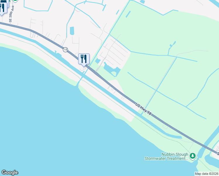 map of restaurants, bars, coffee shops, grocery stores, and more near 5300 U.S. 441 in Okeechobee