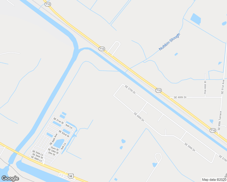 map of restaurants, bars, coffee shops, grocery stores, and more near 5855 Southeast 75th Trail in Okeechobee