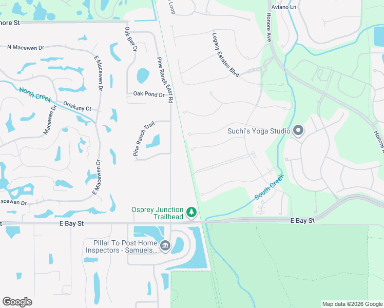 map of restaurants, bars, coffee shops, grocery stores, and more near 5301 Salcano Street in Sarasota