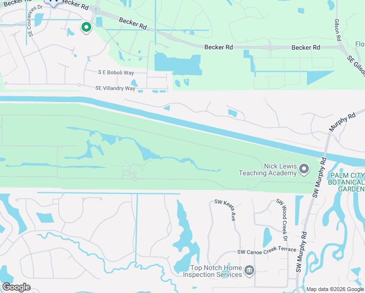 map of restaurants, bars, coffee shops, grocery stores, and more near 3892 Southwest Bimini Circle North in Palm City