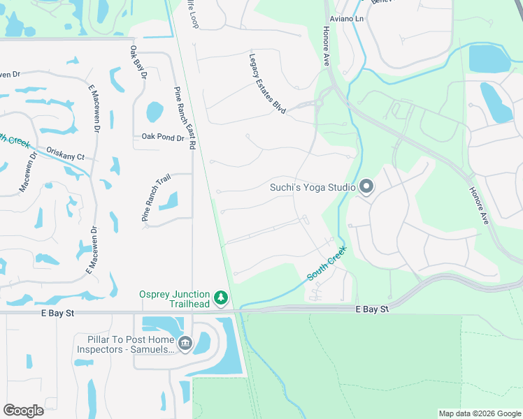 map of restaurants, bars, coffee shops, grocery stores, and more near 5401 Bartolomeo Street in Sarasota