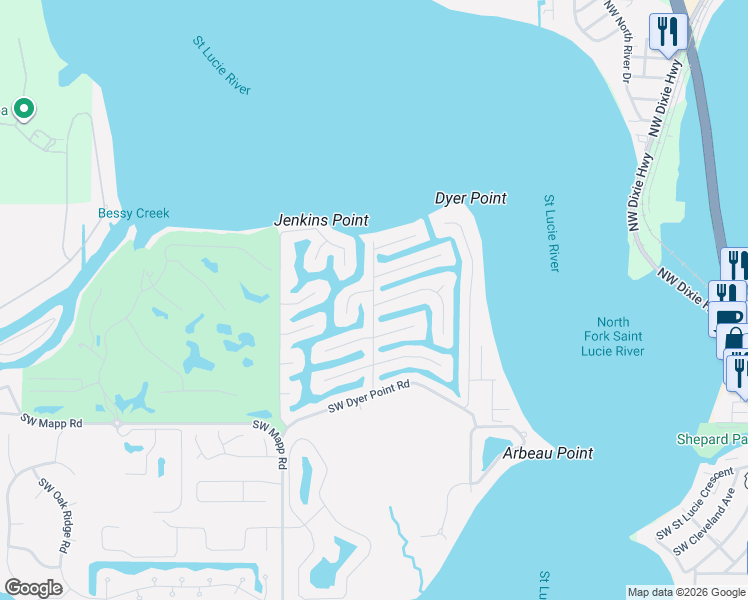 map of restaurants, bars, coffee shops, grocery stores, and more near in Lighthouse Point