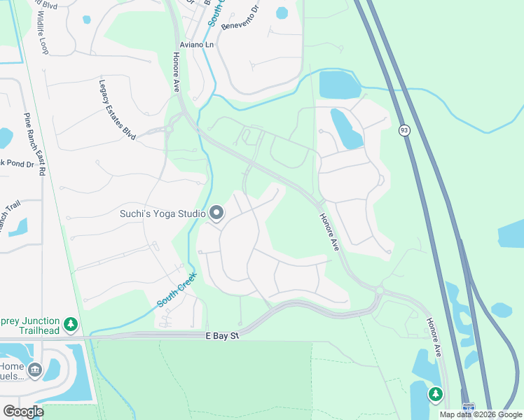 map of restaurants, bars, coffee shops, grocery stores, and more near 12501 Night View Drive in Sarasota