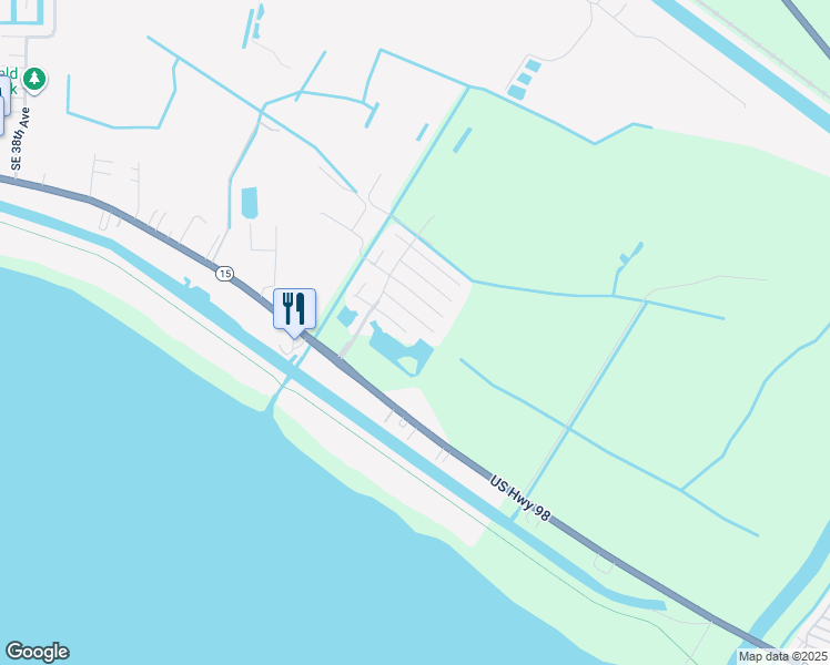 map of restaurants, bars, coffee shops, grocery stores, and more near 5164 Southeast 44th Street in Okeechobee