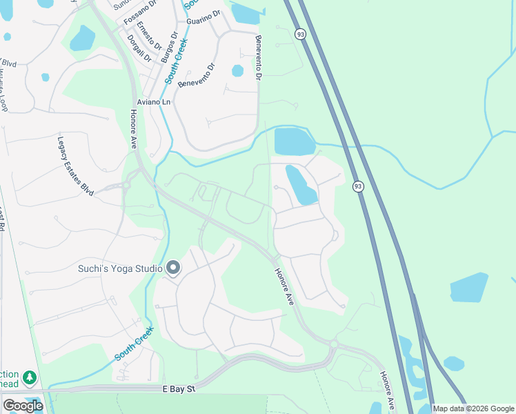 map of restaurants, bars, coffee shops, grocery stores, and more near 5612 Eagle Creek Rd in Sarasota