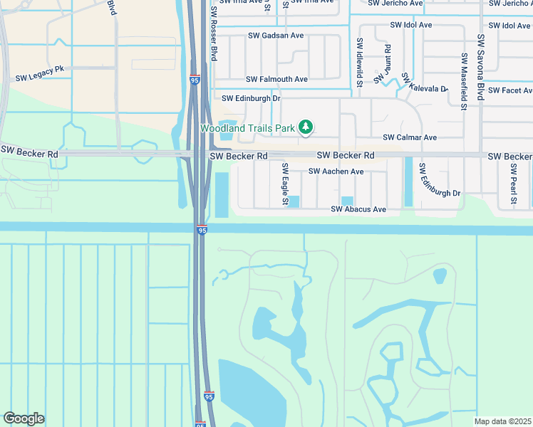 map of restaurants, bars, coffee shops, grocery stores, and more near 4689 Southwest Cacao Street in Port St. Lucie