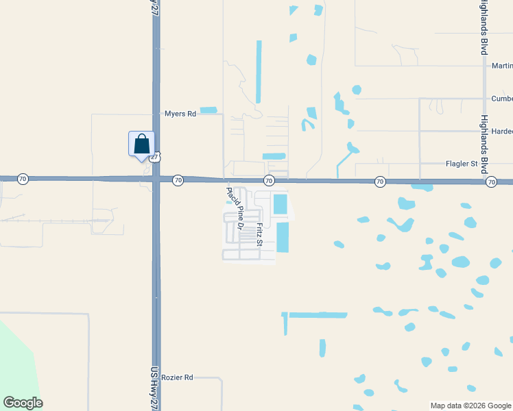 map of restaurants, bars, coffee shops, grocery stores, and more near 202 Pine Ridge Circle in Lake Placid