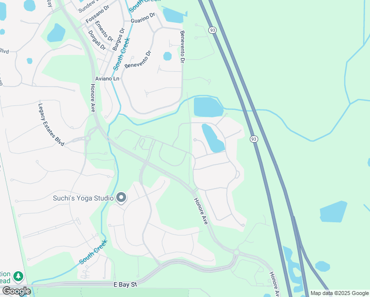 map of restaurants, bars, coffee shops, grocery stores, and more near 5612 Eagle Creek Rd in Sarasota