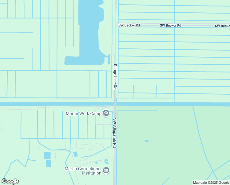 map of restaurants, bars, coffee shops, grocery stores, and more near 15445 Range Line Road in Indiantown