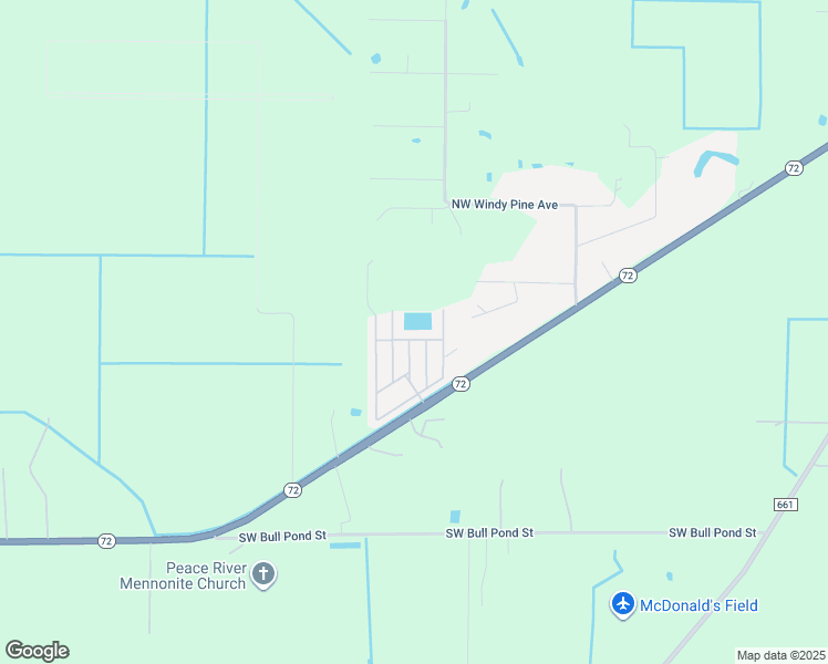 map of restaurants, bars, coffee shops, grocery stores, and more near 4810 Florida 72 in Arcadia