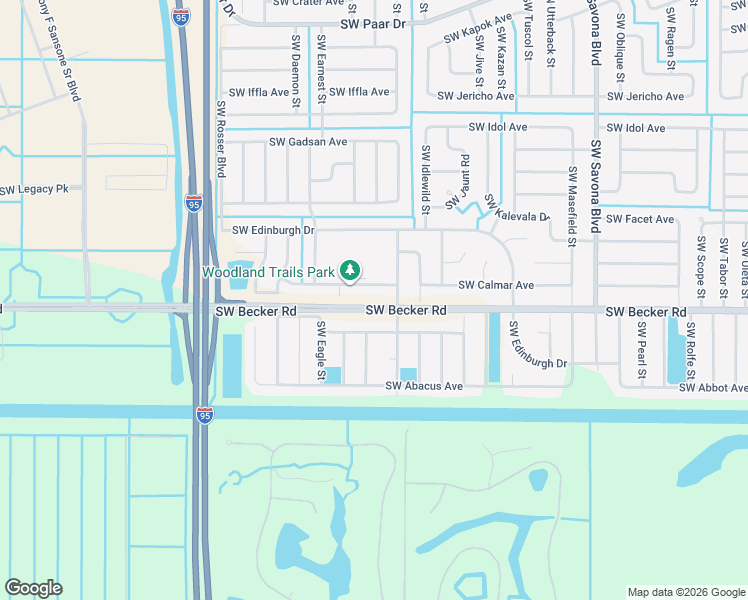map of restaurants, bars, coffee shops, grocery stores, and more near 1411 Southwest Becker Road in Port St. Lucie