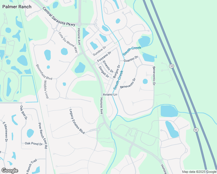 map of restaurants, bars, coffee shops, grocery stores, and more near 1818 Burgos Drive in Sarasota