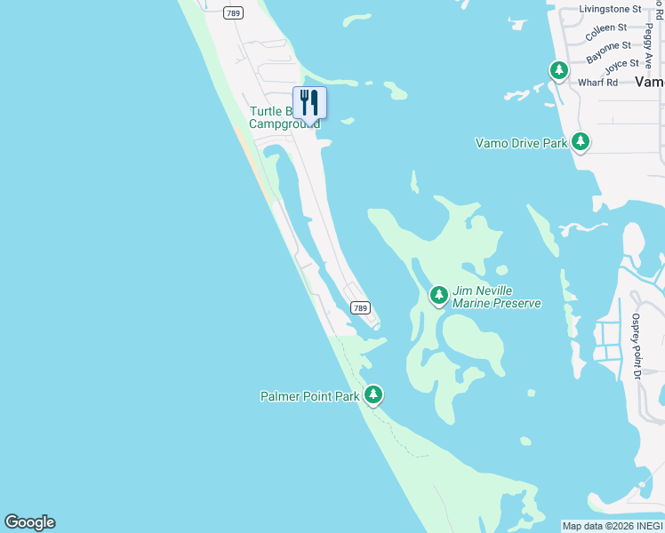 map of restaurants, bars, coffee shops, grocery stores, and more near 9200 Midnight Pass Road in Sarasota