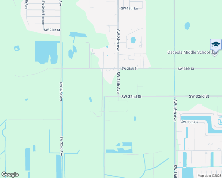 map of restaurants, bars, coffee shops, grocery stores, and more near 2901 Southwest 24th Avenue in Okeechobee