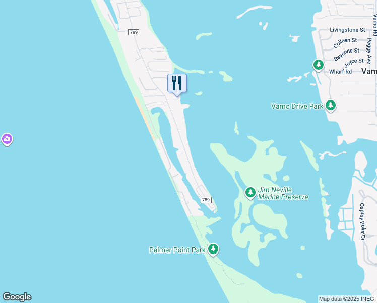 map of restaurants, bars, coffee shops, grocery stores, and more near 9119 Midnight Pass Road in Sarasota