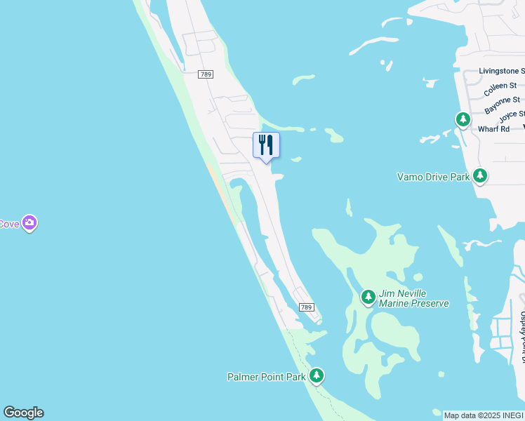 map of restaurants, bars, coffee shops, grocery stores, and more near 9008 Midnight Pass Road in Sarasota