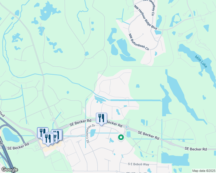 map of restaurants, bars, coffee shops, grocery stores, and more near 192 Palma Street in Port St. Lucie
