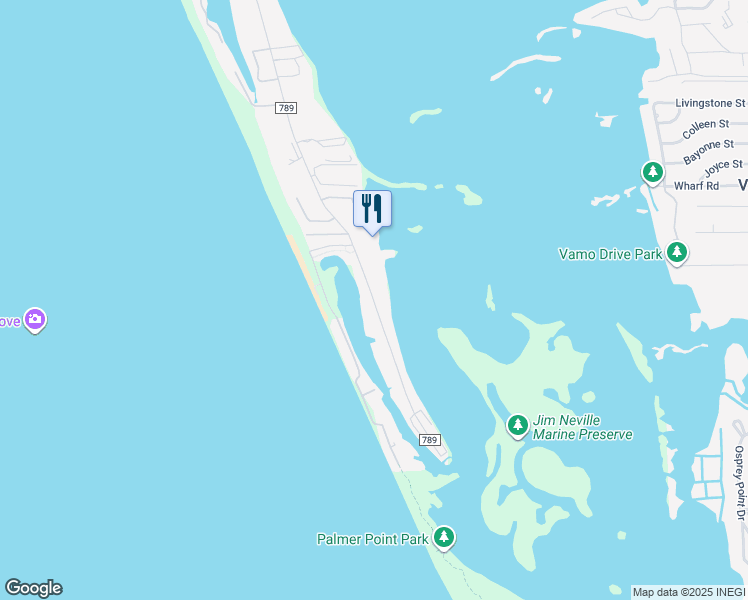 map of restaurants, bars, coffee shops, grocery stores, and more near 9008 Midnight Pass Road in Sarasota