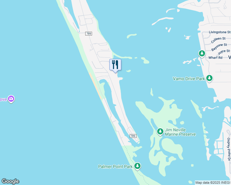map of restaurants, bars, coffee shops, grocery stores, and more near 9008 Midnight Pass Road in Sarasota