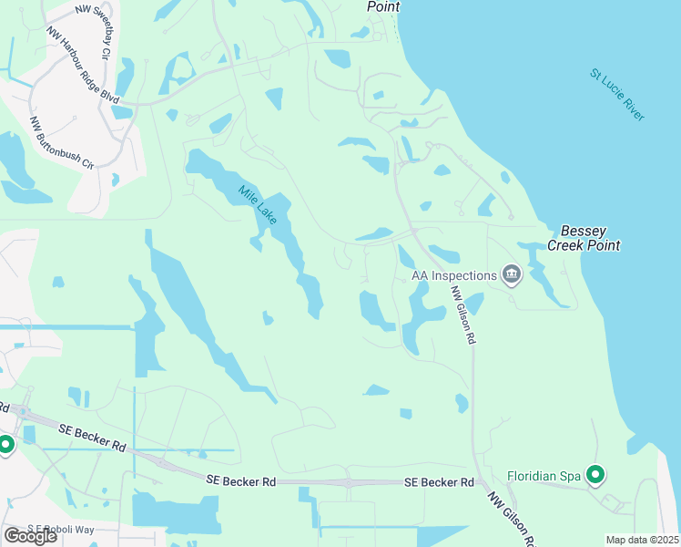 map of restaurants, bars, coffee shops, grocery stores, and more near 13448 Harbour Ridge Boulevard in Palm City